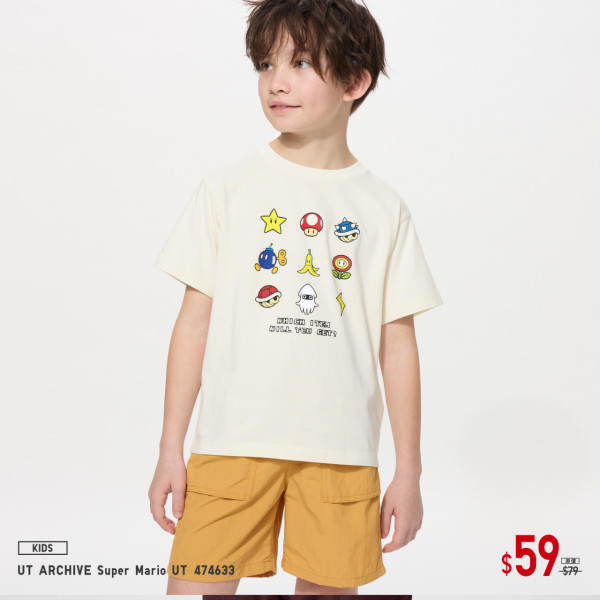 童裝 UT ARCHIVE Super Mario UT$59
