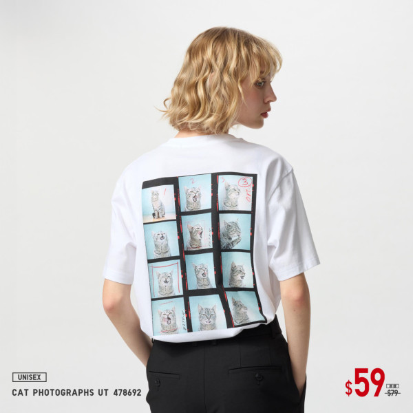 女裝 CAT PHOTOGRAPHS UT$59