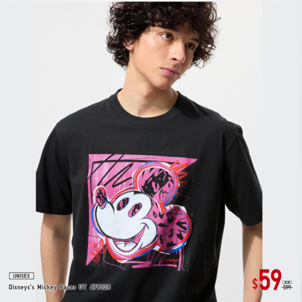 男女通用 Disney’s Mickey Faces UT$59