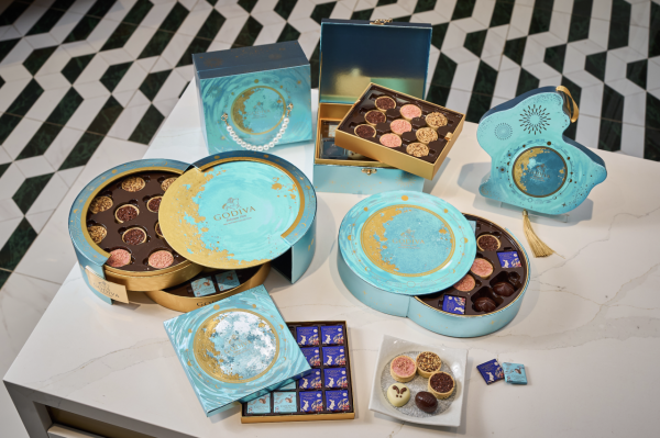 GODIVA推出中秋限定巧克力系列 巧克力月餅形撻/限定口味/中秋禮盒