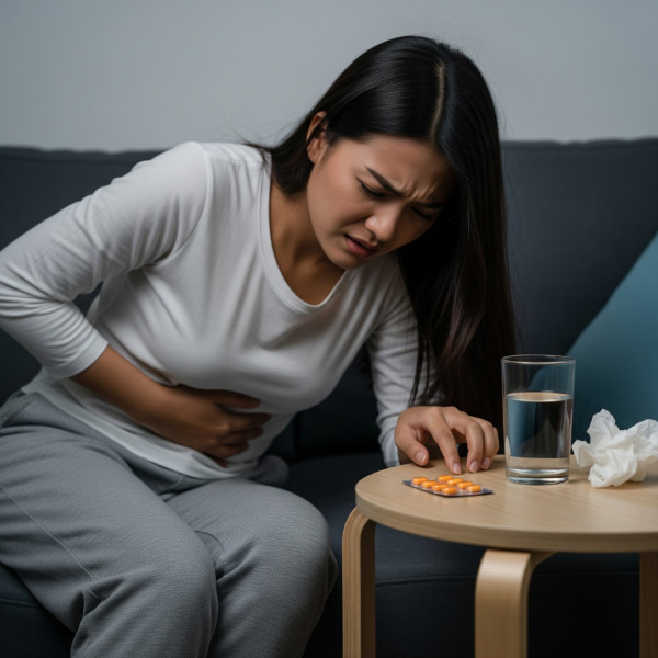 女子嚴重經痛日吃5顆止痛藥 求醫揭患子宮肌腺症！醫生提7類食物忌食