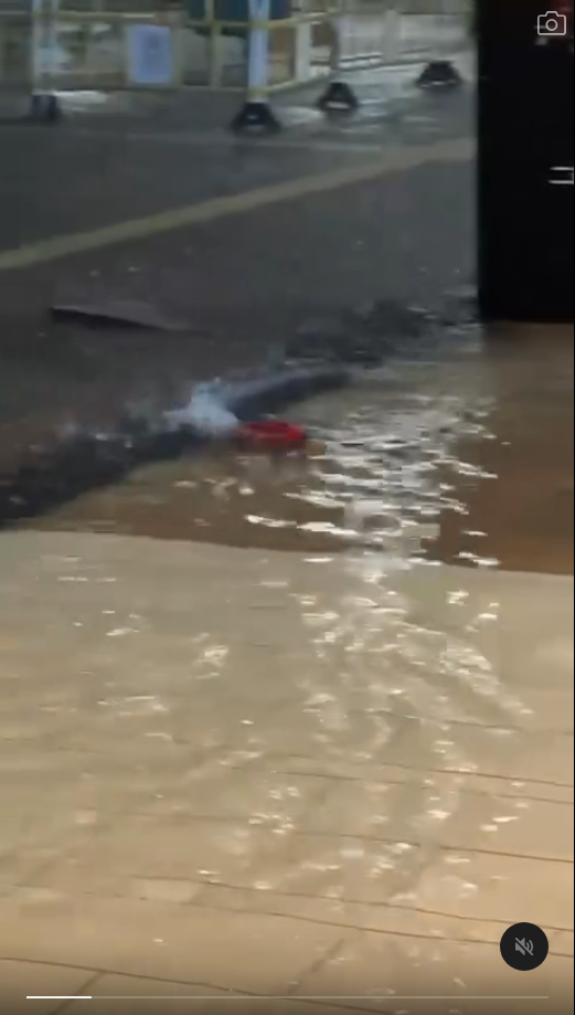 黑雨水浸｜愛民村暴雨下浸到變池塘！居民苦中作樂玩電子艇引圍觀