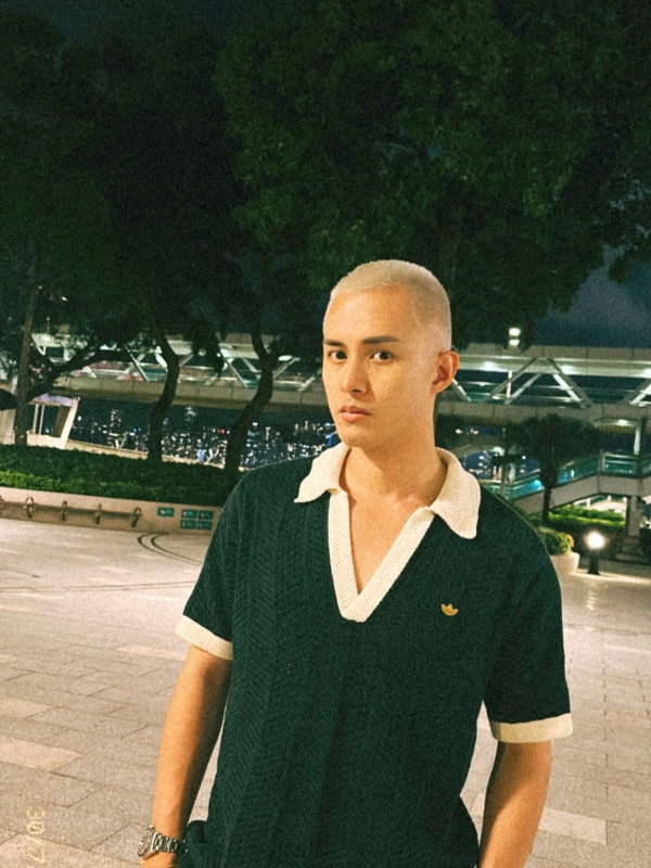 何廣沛漂染白金毛平頭髮型耳目一新！斯文靚仔書生突變Rock味濃判若兩人