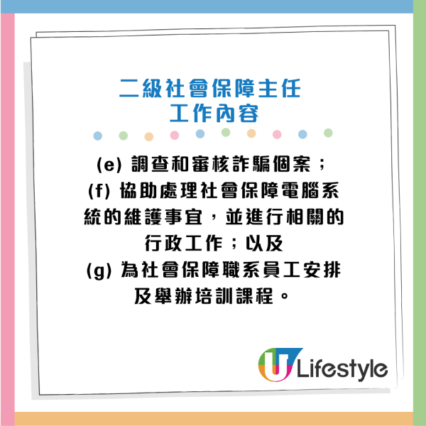 社會福利署招聘二級社會保障主任！公務員職位空缺 起薪$2.6萬！DSE五科考獲第3級可申請！