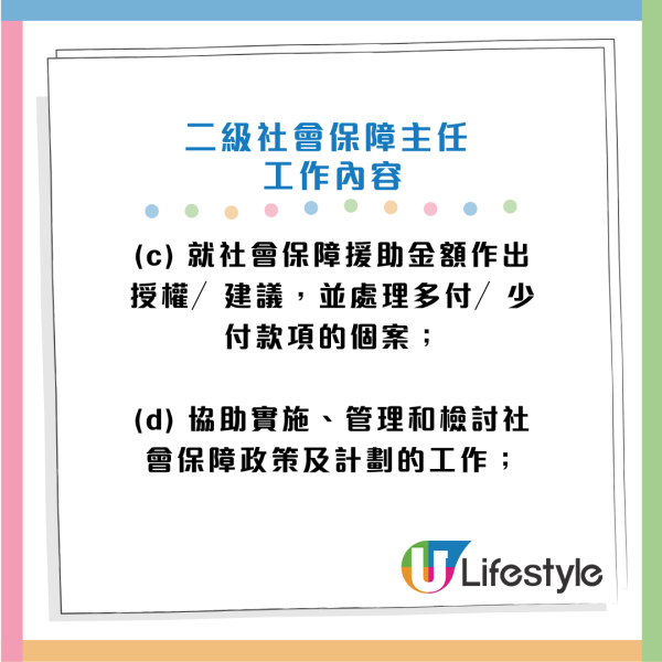 社會福利署招聘二級社會保障主任！公務員職位空缺 起薪$2.6萬！DSE五科考獲第3級可申請！