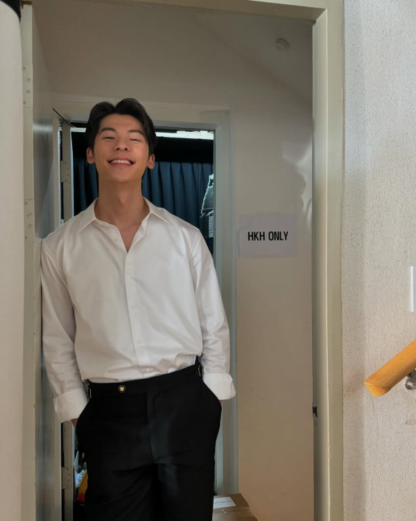 退伍後火速復工(圖片來源:IG@kuanghanhsu)