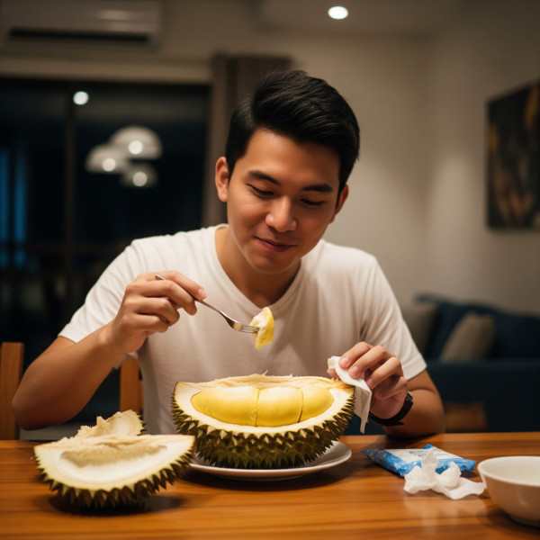 大馬男一次吃7個榴槤 隔天竟中風倒地！營養師拆解2類食物忌配榴槤