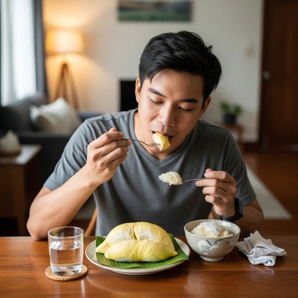 大馬男一次吃7個榴槤 隔天竟中風倒地！營養師拆解2類食物忌配榴槤