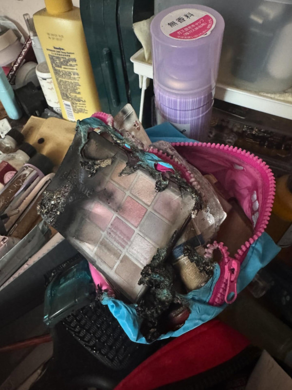 平價尿袋爆炸火舌燒上天花板 港女充電疑衰一事惹禍 網民一睇就知假 總結3點安全建議