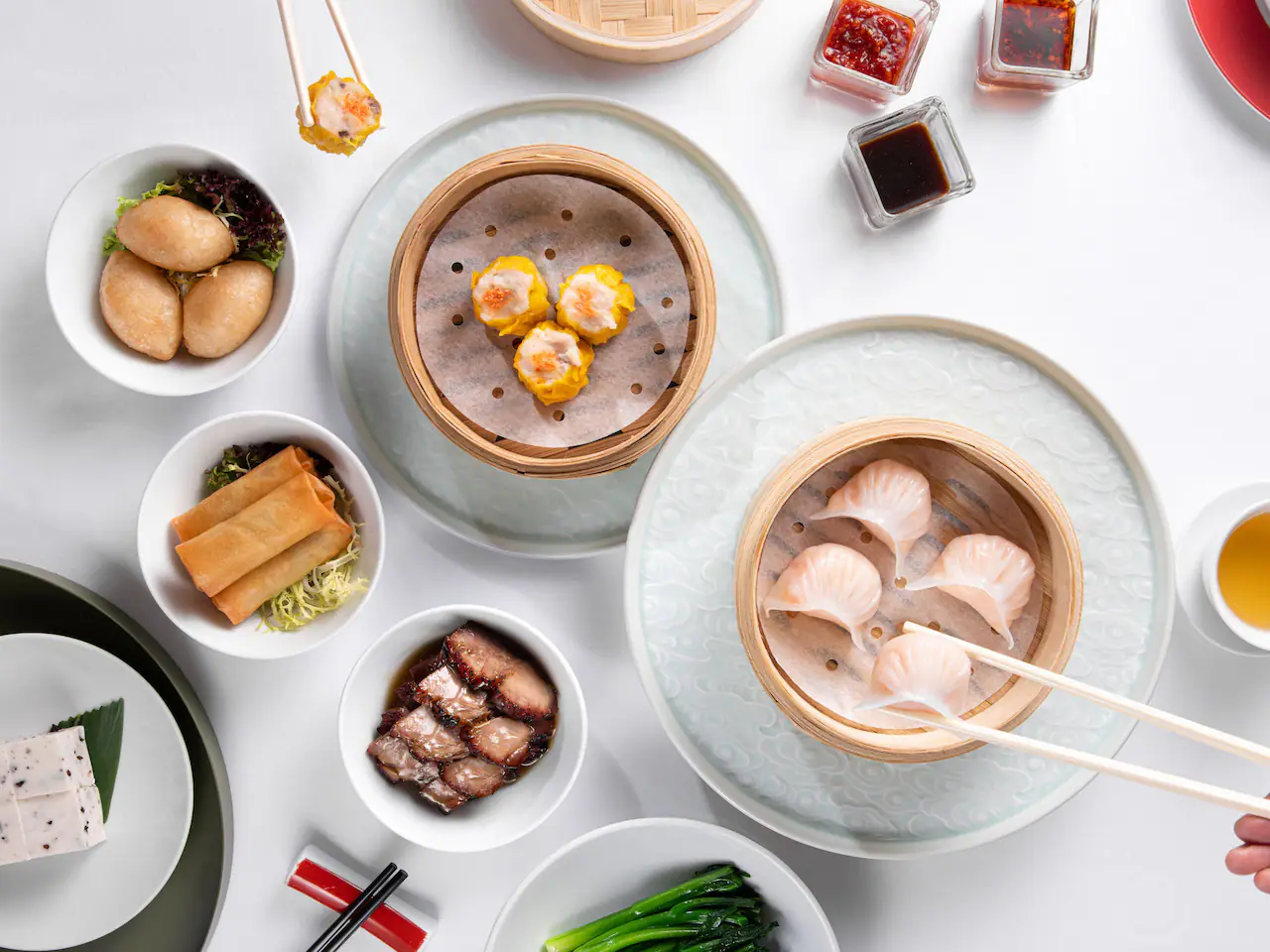 尖沙咀凱悅酒店點心放題買2送2！人均$264 120分鐘任食蝦餃皇 / 鮮蝦水晶包 / 飛魚子燒賣 / 上湯牛肉球