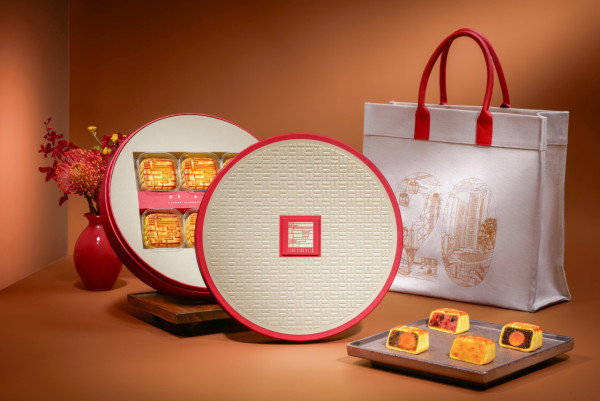 四季酒店推中秋月餅系列+獨家紀念包裝 酥香崧子奶黃/子薑皮蛋/陳皮豆沙