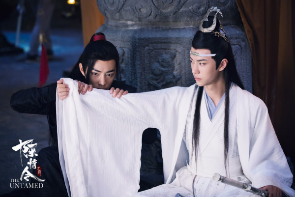 肖戰與王一博因《陳情令》結緣（圖片來源：微博@陳情令）