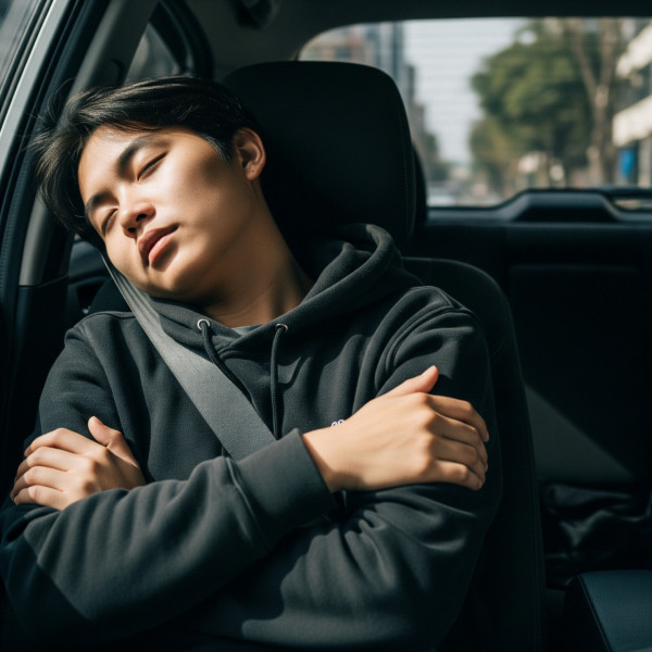 長途旅行必看｜日本專家教搭車時睡覺姿勢4大要點！戒3個常犯動作助減輕身體負擔 