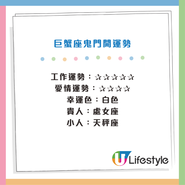 8月23日鬼門開！5大星座運勢大爆發！ＯＯ座貴人運暢旺！要聽長輩提點／投資理財宜保守！