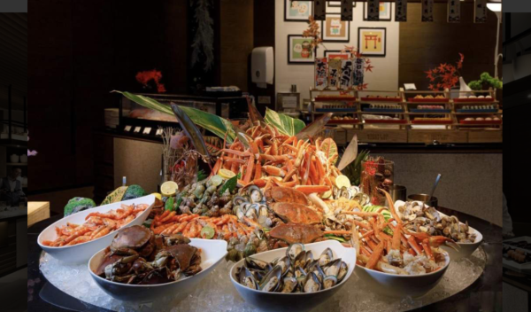 海洋公園萬豪酒店自助餐限時買一送一！日韓料理/冰鎮海鮮/甜品 入內文開搶！