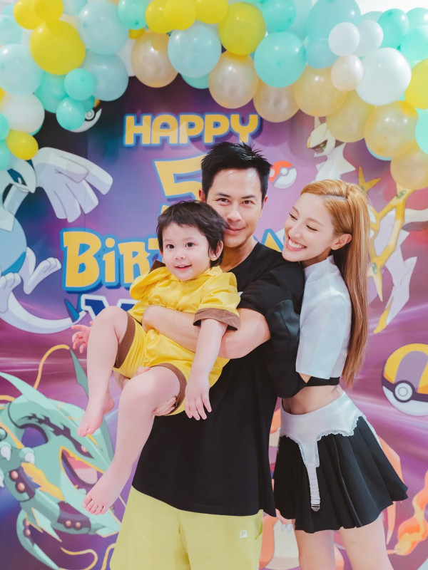 被網民大讚「最靚星二代」（圖片來源：IG@ghlchan）