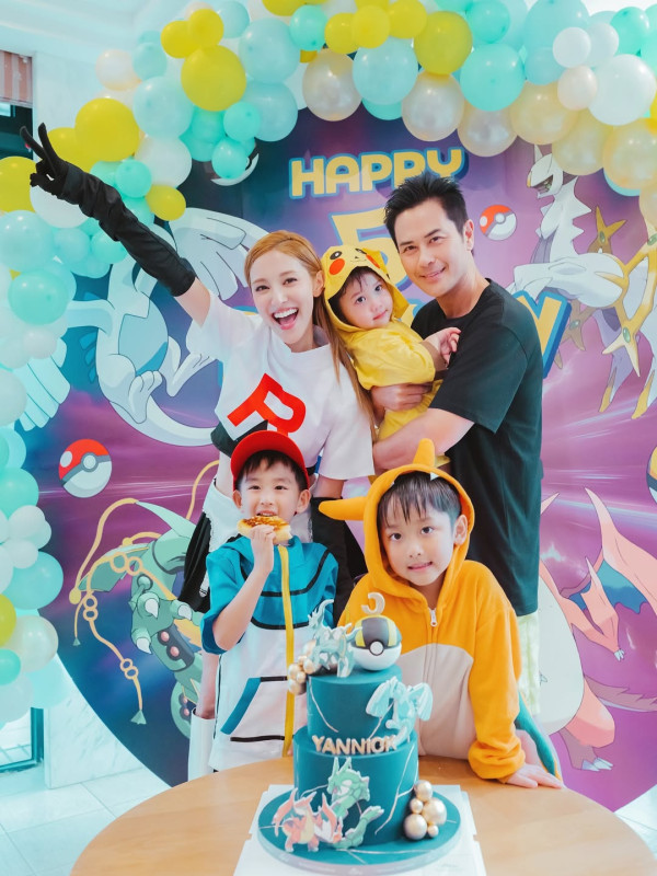 被網民大讚「最靚星二代」（圖片來源：IG@ghlchan）