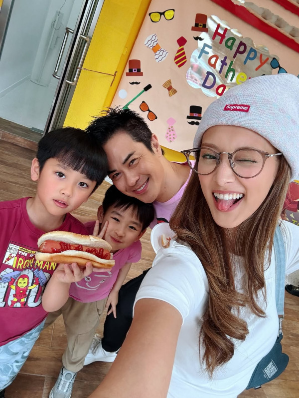 被網民大讚「最靚星二代」(圖片來源:IG@ghlchan)