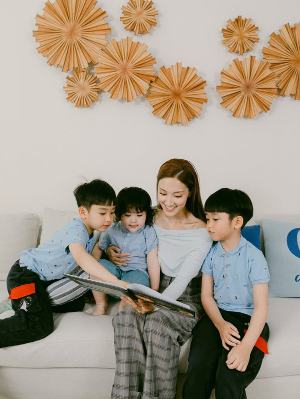 被網民大讚「最靚星二代」（圖片來源：IG@ghlchan）