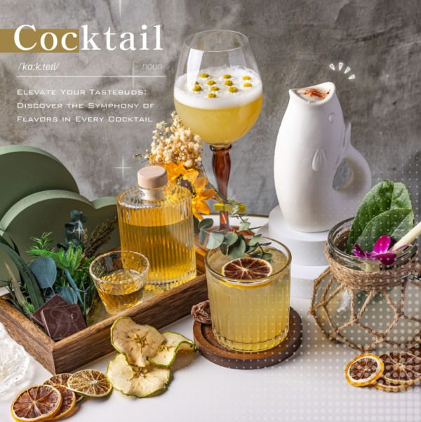 旺角月球主題餐廳推出星座Cocktails  豬腩肉刈包／慢煮牛腸粉／壽司夾餅