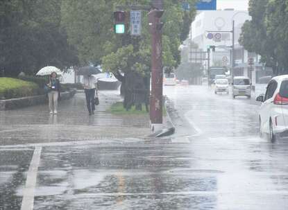 遊日注意！九州多地持續最高級別大雨 港人發文分享慘況：全喼濕曬/巴士停駛 