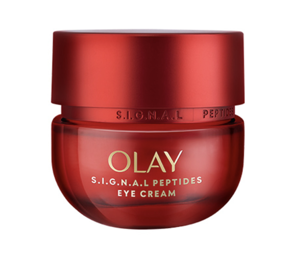 40歲/50歲熟齡眼霜推薦｜OLAY胜肽專研奢護眼霜 (紅金眼霜) HK$379/15g