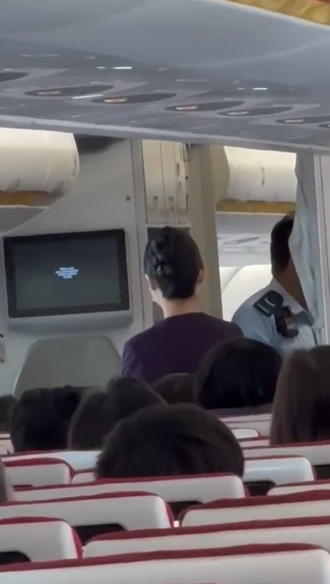 有片!麻煩客搭港航堅持唔扣安全帶 最終累全機延誤1小時 網民:永久黑名單