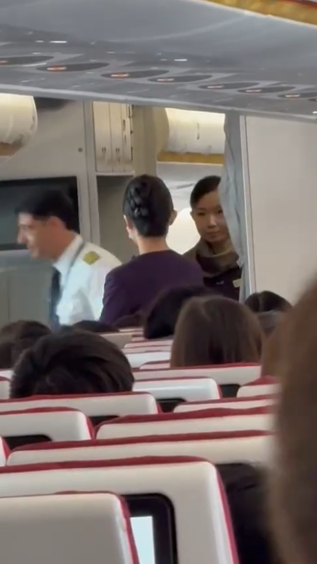 有片!麻煩客搭港航堅持唔扣安全帶 最終累全機延誤1小時 網民:永久黑名單