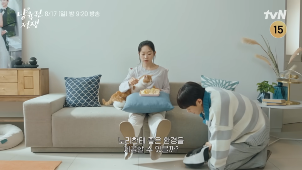 養貓權戰爭韓劇線上看（圖片來源：YouTube@tvNDRAMA_official）