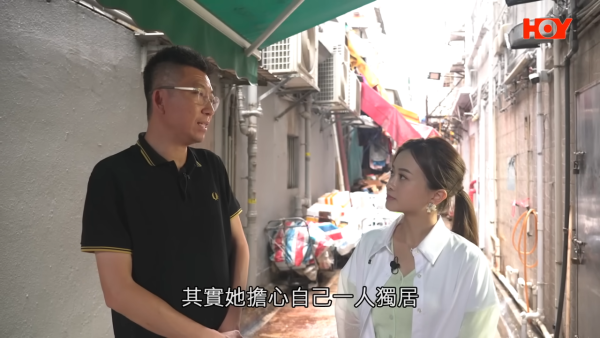 議員揭婆婆露宿街頭原因。圖片來源：一線搜查