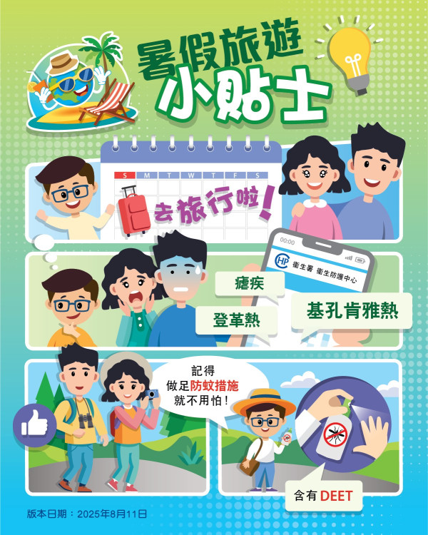 基孔肯雅熱｜衞生署呼籲市民勿自行快測！檢測包已勒令停售！亂食藥或增出血風險/致命併發症