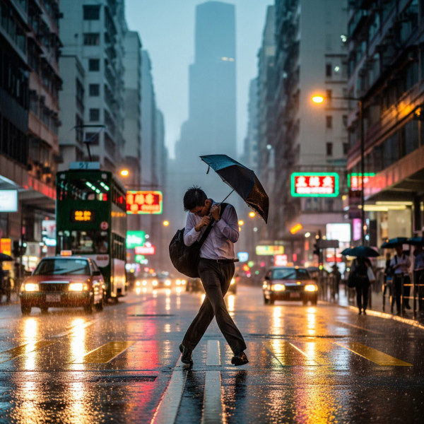黑轉紅雨打工仔上班時間引爭議！公司令90分鐘內返工00後1原因想遲返被拒  有無犯法？