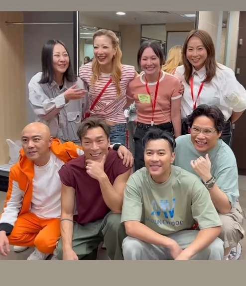 鄭秀文罕晒BIG FOUR與夫人們珍貴大合照！4位老婆激罕聚頭感慨：「見到時特別高興」
