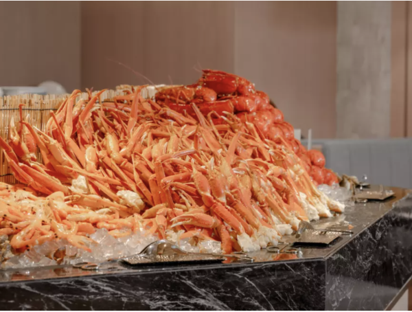 沙田帝都酒店自助餐買一送一 生蠔+龍蝦+長腳蟹+和牛鐵板燒