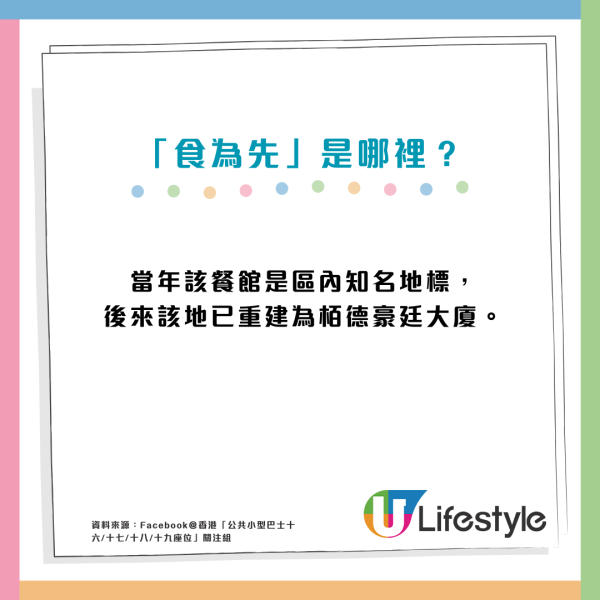 紅Van「食為先」有落係邊？昔日站名掀港人集體回憶：難敵時代洗禮