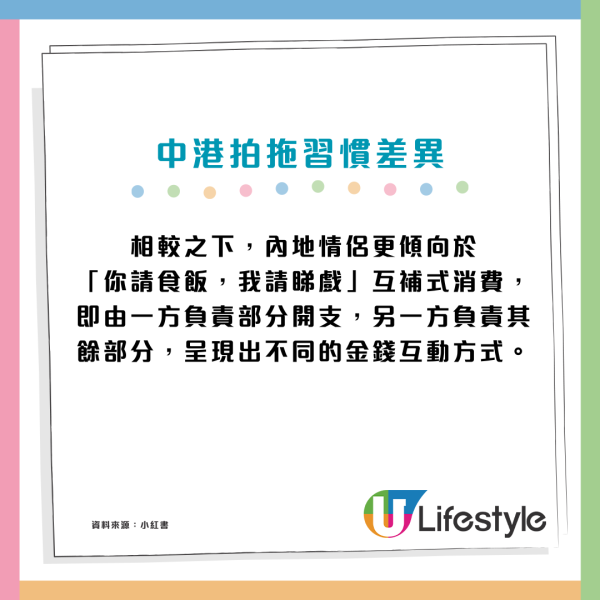 中港拍拖3大文化？內地人難明港情侶拍拖習慣AA制/1件事恐犯天條