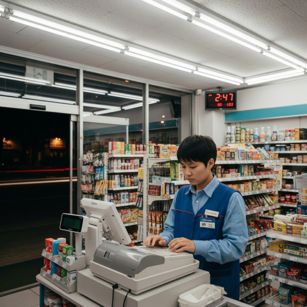 傷腎職業第3名：夜班（AI製圖）