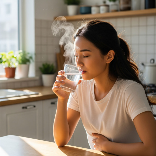 常常胃痛會胃癌嗎？20歲女飲熱水紓緩胃痛 半年後求醫患胃癌！中醫教吃1食物助舒緩