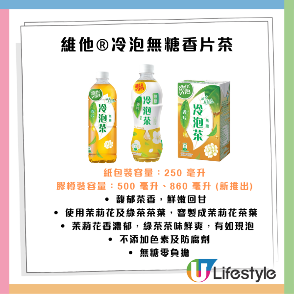 維他免費派冷泡無糖茶
