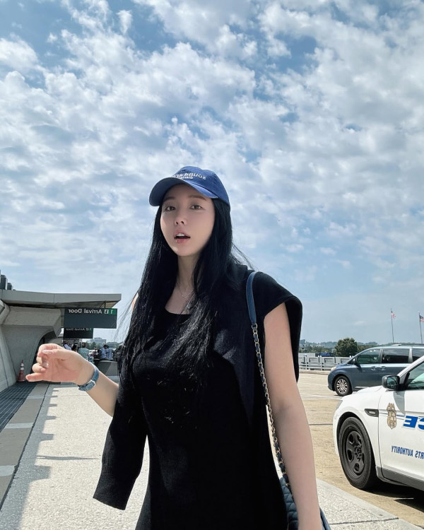 金鍾國歷年緋聞女友：洪真英（圖片來源：IG@sambahong）