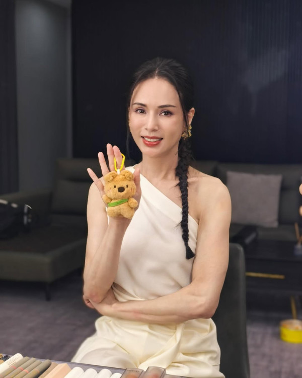 保養秘訣大公開(圖片來源：IG@carmanlee0816）