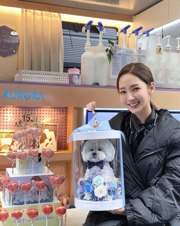 只承認曾與李敏鎬拍拖（圖片來源：IG@rachel_mypark）