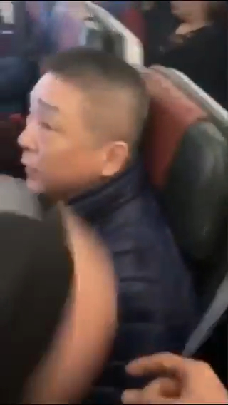 有片｜疑中國籍機艙老鼠偷行李斷正 遭當面對質 物主激動揮拳教訓 