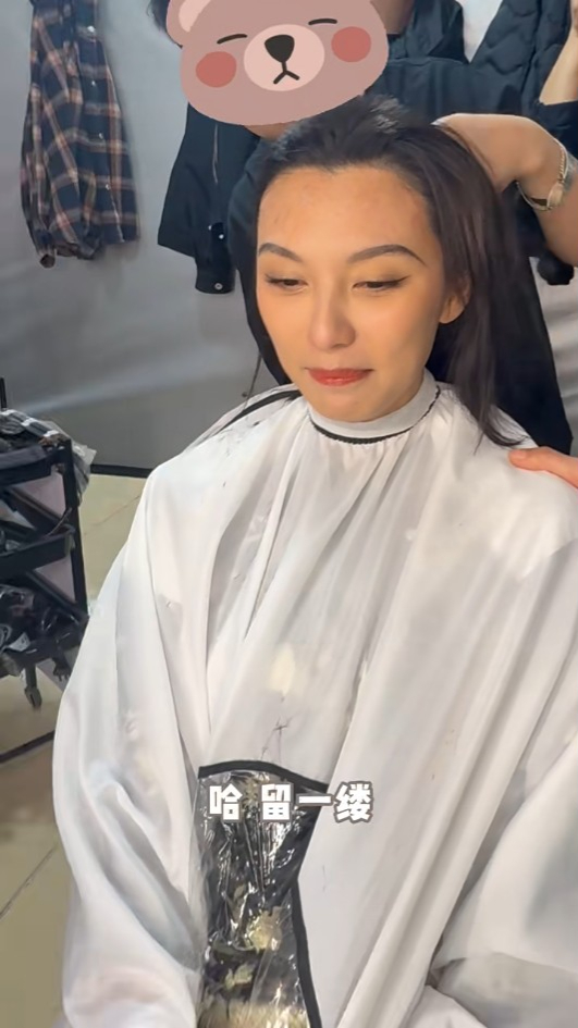 王丹妮為新戲剪平頭超短髮型曝光 形象超破格！公開剷青過程不禁落淚