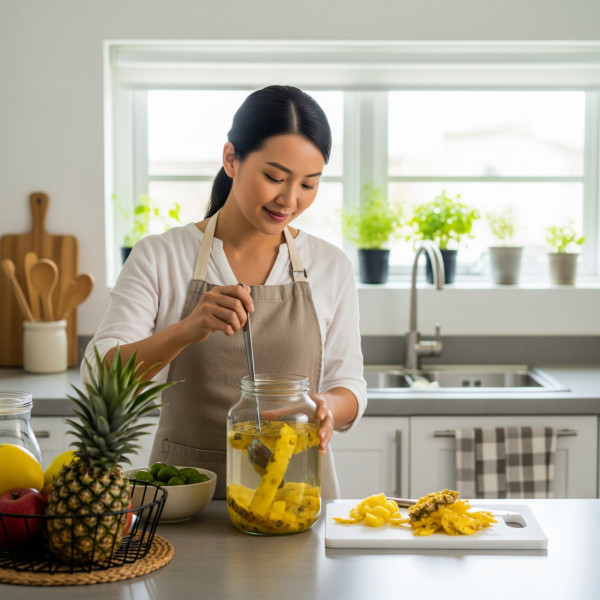 菠蘿皮可以吃？養生專家教製成「菠蘿皮水」有助防癌兼降血壓