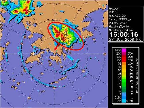 天文台分析「颮線」從西邊橫過香港 橫掃之處料造成2大影響