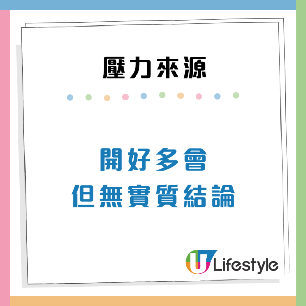 打工仔10大壓力爆煲原因中幾多？目標離地又難追/有鑊就你孭