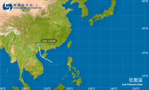 天文台：潛在熱帶氣旋與本港保持約500公里距離 普遍吹烈風機會較低