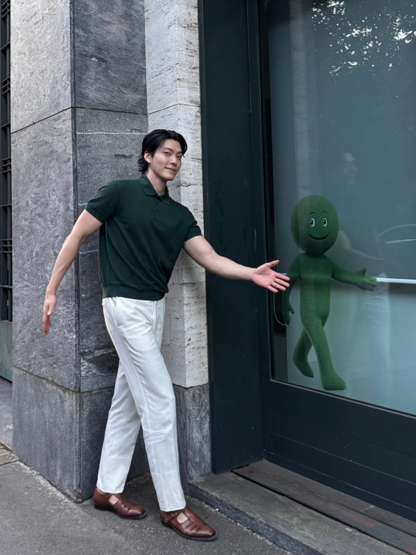 金宇彬x裴秀智二度合作（圖片來源：IG@____kimwoobin）