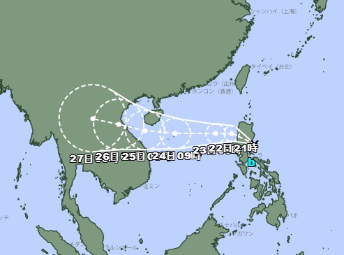 颱風「劍魚」最快24小時內生成 港/日/台3大路徑預測將掠過香港